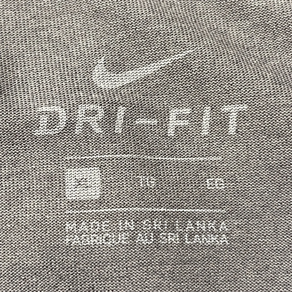 Men's Nike Dri-Fit Swoosh Iconic Charcoal Gray Pullover Shirt Size XL EUC #6429